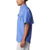 imageColumbia Mens Big and Powerful Bahama Ii UPF 30 Short Sleeve Fishing JerseyViolet Sea