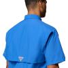 imageColumbia Mens Big and Powerful Bahama Ii UPF 30 Short Sleeve Fishing JerseyVivid Blue