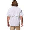 imageColumbia Mens Big and Powerful Bahama Ii UPF 30 Short Sleeve Fishing JerseyWhite