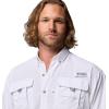imageColumbia Mens Big and Powerful Bahama Ii UPF 30 Short Sleeve Fishing JerseyWhite