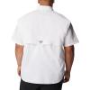 imageColumbia Mens Big and Powerful Bahama Ii UPF 30 Short Sleeve Fishing JerseyWhiteRealtree Edge