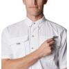 imageColumbia Mens Big and Powerful Bahama Ii UPF 30 Short Sleeve Fishing JerseyWhiteRealtree Edge