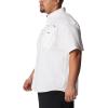imageColumbia Mens Big and Powerful Bahama Ii UPF 30 Short Sleeve Fishing JerseyWhiteRealtree Edge