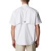 imageColumbia Mens Big and Powerful Bahama Ii UPF 30 Short Sleeve Fishing JerseyWhiteRealtree Edge