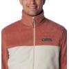 imageColumbia Mens BigTall Extended Big Steens Mountain Full Zip 20 Fleece JacketAuburnDark Stone