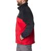 imageColumbia Mens BigTall Extended Big Steens Mountain Full Zip 20 Fleece JacketBlackMountain Red