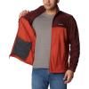 imageColumbia Mens BigTall Extended Big Steens Mountain Full Zip 20 Fleece JacketElderberryWarp Red