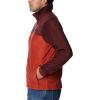 imageColumbia Mens BigTall Extended Big Steens Mountain Full Zip 20 Fleece JacketElderberryWarp Red