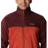 imageColumbia Mens BigTall Extended Big Steens Mountain Full Zip 20 Fleece JacketElderberryWarp Red