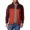 imageColumbia Mens BigTall Extended Big Steens Mountain Full Zip 20 Fleece JacketElderberryWarp Red
