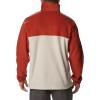 imageColumbia Mens BigTall Extended Big Steens Mountain Full Zip 20 Fleece JacketWarp RedDark Stone