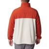 imageColumbia Mens BigTall Extended Big Steens Mountain Full Zip 20 Fleece JacketWarp RedDark Stone