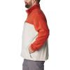 imageColumbia Mens BigTall Extended Big Steens Mountain Full Zip 20 Fleece JacketWarp RedDark Stone