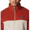 imageColumbia Mens BigTall Extended Big Steens Mountain Full Zip 20 Fleece JacketWarp RedDark Stone
