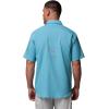 imageColumbia Mens Blood and Guts V Short Sleeve ShirtVintage Blue