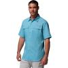 imageColumbia Mens Blood and Guts V Short Sleeve ShirtVintage Blue
