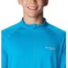 imageColumbia Mens Endless Trail Half Zip Mesh Long SleevOcean Blue