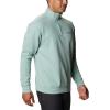 imageColumbia Mens Hart Mountain II HalfZip Pullover SweaterAqua Tone Heather