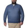 imageColumbia Mens Hart Mountain II HalfZip Pullover SweaterCarbon Heather