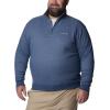 imageColumbia Mens Hart Mountain II HalfZip Pullover SweaterCarbon Heather