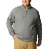imageColumbia Mens Hart Mountain II HalfZip Pullover SweaterCharcoal Heather