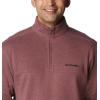 imageColumbia Mens Hart Mountain II HalfZip Pullover SweaterLight Raisin Heather