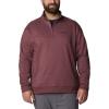 imageColumbia Mens Hart Mountain II HalfZip Pullover SweaterLight Raisin Heather