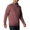 imageColumbia Mens Hart Mountain II HalfZip Pullover SweaterLight Raisin Heather