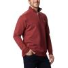 imageColumbia Mens Hart Mountain II HalfZip Pullover SweaterRed Jasper