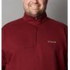 imageColumbia Mens Hart Mountain II HalfZip Pullover SweaterRed Jasper