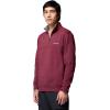 imageColumbia Mens Hart Mountain II HalfZip Pullover SweaterRich Wine Heather