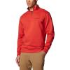 imageColumbia Mens Hart Mountain II HalfZip Pullover SweaterSail Red Heather
