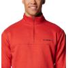 imageColumbia Mens Hart Mountain II HalfZip Pullover SweaterSail Red Heather