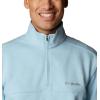 imageColumbia Mens Hart Mountain II HalfZip Pullover SweaterSky Blue Heather
