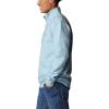 imageColumbia Mens Hart Mountain II HalfZip Pullover SweaterSky Blue Heather
