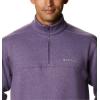 imageColumbia Mens Hart Mountain II HalfZip Pullover SweaterSoft Purple Heather