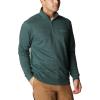 imageColumbia Mens Hart Mountain II HalfZip Pullover SweaterSpruce Heather