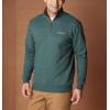 imageColumbia Mens Hart Mountain II HalfZip Pullover SweaterSpruce Heather