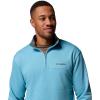 imageColumbia Mens Hart Mountain II HalfZip Pullover SweaterVintage Blue Heather
