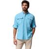 imageColumbia Mens PFG Bahama II Long Sleeve ShirtVintage Blue
