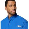 imageColumbia Mens PFG Bonehead Short Sleeve ShirtVivid Blue