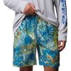 imageColumbia Mens PFG Rambler Printed Water ShortBlue Echo Hooked Up