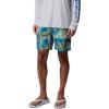imageColumbia Mens PFG Rambler Printed Water ShortBlue Echo Hooked Up