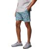 imageColumbia Mens PFG Rambler Printed Water ShortCrushed Blue Pez Gallo