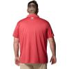 imageColumbia Mens PFG Solar Stream PoloSunset Red