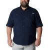 imageColumbia Mens PFG Tamiami II UPF 40 Long Sleeve Fishing ShirtCollegiate Navy