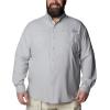 imageColumbia Mens PFG Tamiami II UPF 40 Long Sleeve Fishing ShirtCool Grey  Legacy