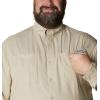 imageColumbia Mens PFG Tamiami II UPF 40 Long Sleeve Fishing ShirtFossil