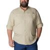 imageColumbia Mens PFG Tamiami II UPF 40 Long Sleeve Fishing ShirtFossil