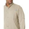 imageColumbia Mens PFG Tamiami II UPF 40 Long Sleeve Fishing ShirtFossil